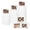48 Pieces - White - 8x6x2.5in, variant on odorsTT 48 Pieces - Brown - 8x6x2.5in Bakery Boxes, Cookie Boxes, Treat Boxes with 3 Style Window, for Chocolate Strawberries Muffins Donuts and Party Favor, for Mother's Day, Wedding, Party
