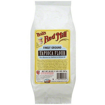 Bob's Red Mill Finely Ground Tapioca Flour, 20 oz (Pack of 4)