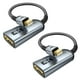 thumbnail image 1 of Adaptador Warrky Mini DisplayPort a HDMI 4K, paquete de 2 unidades para MacBook, 1 of 6