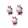 thumbnail image 3 of 10 cm caramelo de Navidad Hi Kitty juguete de peluche llavero cinta Halo Kitty muñeco de peluche corazón Kt juguetes de peluche de gato My Kitty muñeco de peluche, 3 of 4