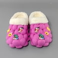 thumbnail image 4 of Pandaie Slippers for Women Men Bubble Slides Fuzzy Cute Slippers Non Slip Massage Soft House Shoes for Indoor Outdoor Use Size 6-10, 4 of 7