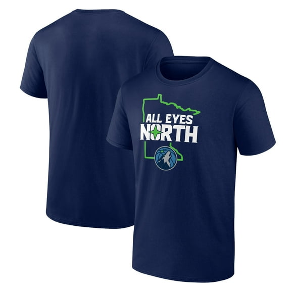 Men's Navy Minnesota Timberwolves Pick & Roll Coverage T-Shirt