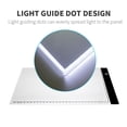 thumbnail image 5 of Latrodar LED A4RS Painting Tracing Board Copy Pad Panel Third gear dimming Art Stencil Creative B 16.4x11.2 Inch Home Gadgets, 5 of 5