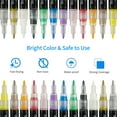 thumbnail image 3 of BIGTHUMB Acrylic Paint Marker Pens 36 Vibrant Colors Acrylic Painter, 3 of 8