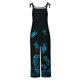 thumbnail image 5 of ICHUANYI Clearance Women Ladies Printed Summer Sleeveless Backless Loose Long Playsuits Rompers Jumpsuit(Sky Blue, S) ICHUANYI WER2023080815190, 5 of 5