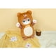 thumbnail image 4 of Muñeco de peluche original de Mofusand Kawaii Cos Cat Kawaii de 50 cm, animales de cosplay, dinosaurio, vaca, oso, bonito regalo, 4 of 5