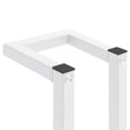 thumbnail image 4 of vidaXL Towel Rack White 12.5x12.5x60 cm Steel, 4 of 5