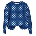 thumbnail image 1 of Besolor Femmes Automne Printemps Pull Sweat-Shirt Imprimé à la Mode à Col Rond Manches Longues Chemise Blouse Confortable Décontractée, 1 of 3