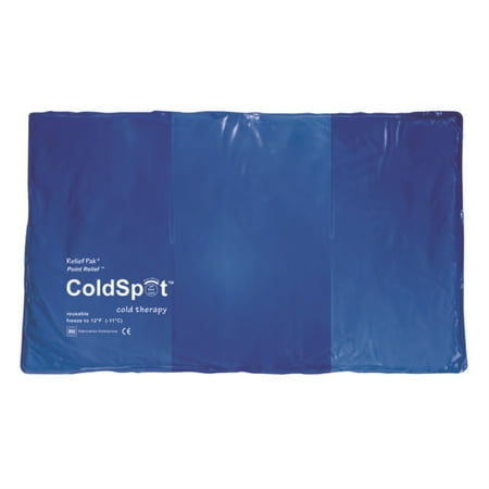 Relief Pak\xc2\xae ColdSpot\xe2\x84\xa2 Blue Vinyl Pack - oversize - 11" x 21" - Case of 12