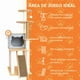 thumbnail image 2 of Mueble rascador 40*50*120cm Burmes – gris gris, 2 of 8