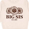 thumbnail image 3 of Inktastic Big Sis Est. 2025 Toddler Sweatshirt, 3 of 4