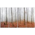 thumbnail image 2 of Forêt d'Automne avec Arbres dans la Brume - Grande Oeuvre sur Toile de Forêt, 2 of 3