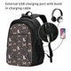 thumbnail image 2 of Balery French Bulldogs Mochila con carga USB para hombre y mujer - Mochila impermeable y antirrobo para portátil con puerto USB para viajes, trabajo, estudios y universidad, 2 of 7
