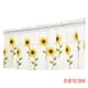 thumbnail image 1 of Cortina de media luna de girasol semitransparente Cortina de varilla de bolsillo Cenefa de bolsillo Balcón Cortinas de ventana de sala de estar seitruly JJ25851-02, 1 of 6