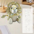 thumbnail image 4 of Precise Doll Sewing Template Ruler, 12-inch Measurement Tool, Stainless Steel Construction, Durable Plastic Base, for Crafters, Quilting, Fabric Design, Hobbyists, Home Sewing, Diy Projects,, 4 of 5