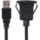 thumbnail image 2 of Cable auxiliar USB 3.0 estanco para salpicadero 1 m, 2 of 5