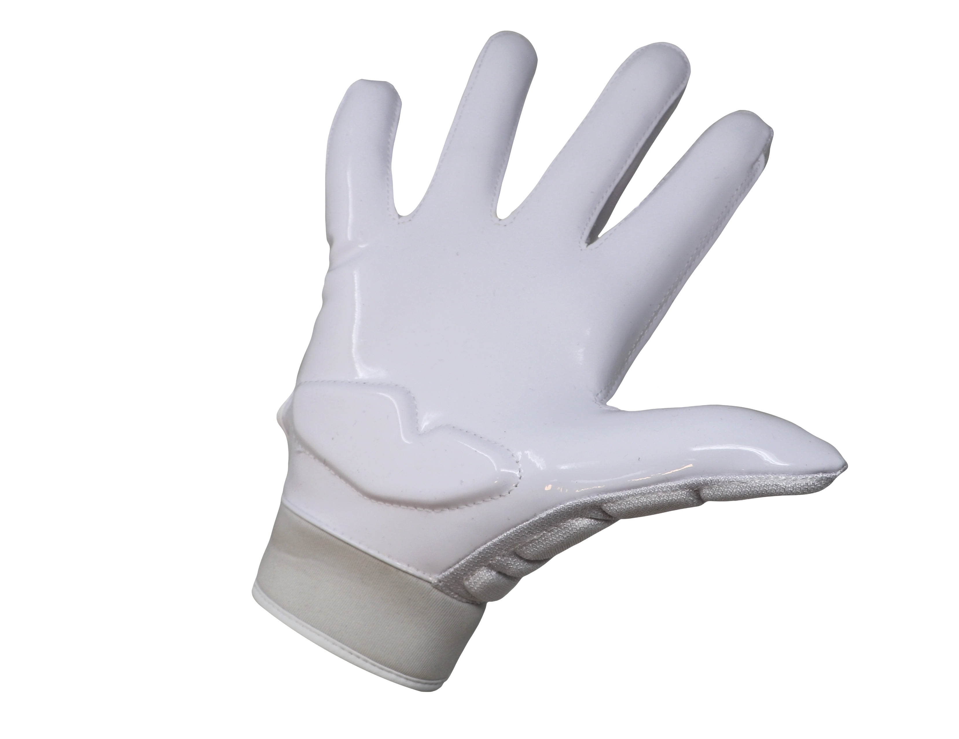 Barnett FLG-03 Exceptional Linemen Gloves, OL,DL, White, 2XL