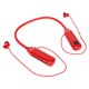 thumbnail image 5 of Auriculares Bluetooth con banda para el cuello, pantalla LED de encendido, reproducción de tarjeta de memoria, auriculares magnéticos con retroiluminación RGB en rojo, 5 of 14
