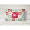 thumbnail image 2 of Ukrainian Levkoy Cat Love Canvas Fabric Decorative Pillow Red, 2 of 3