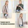 thumbnail image 2 of Crossbody Bags for Women, Clear Purse Clear Bag with Adjustable Strap, Clear Purse Bag Ideal Choice for Concerts, Stadium, Airport Security Check, Black, 2 of 7