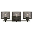 thumbnail image 4 of Westinghouse Lighting 6371000 3 Light Wall Fixture with Mesh Shades - Oil Rubbed Bronze, 4 of 4