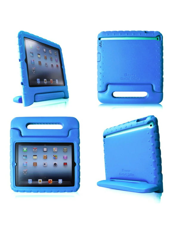 Fintie Casebot Kiddie Carrying Case for Apple iPad 4/3/2 Generation, Blue