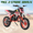 709 (Red), variant on Floseru 49cc Dirt Bike for Kids,Kids Dirt Bike Mini Dirt Bikes,2-Stroke Gas Power Motocross Off-Road, Mini Pit Bike with Front Rear Disc Brakes, High-Speed Racing Motorcycle for Kid 30KM/H