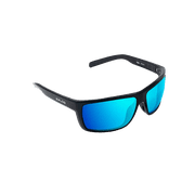 BAJIO Sigs Black Gloss | Blue Mirror Glass Sunglasses