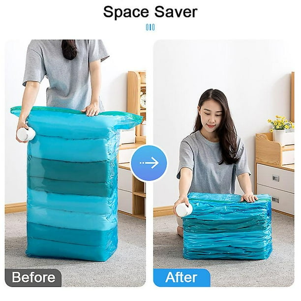 Bolsas Para Ropa Al Vacio Con Aspirador Bomba De Vacío Portátil