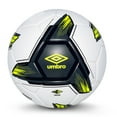 thumbnail image 2 of Umbro Tristar Size 4 Youth and Beginner Soccer Ball, White/Gray/Yellow, 2 of 6