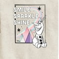thumbnail image 3 of Frozen 2 - Smile Sparkle Shine - Toddler And Youth Crewneck Fleece Sweatshirt, 3 of 5