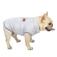 thumbnail image 5 of Aooww Fleece Hoodie for Dogs - Windproof Waterproof Coat, Winter Warm Jacket, Cold Weather Pet Apparel Clothes Vest for Small Medium Large Dogs, Winter Pet Clothes, Thermal Pet Apparel , Gray,S, 5 of 6