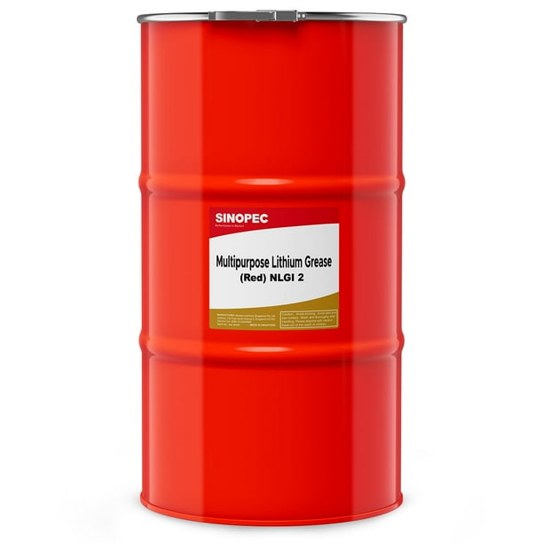 Red Multipurpose Lithium Grease 2 120 LB. (16 Gallon) Keg