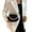 Black, variant on FENOHREFE All-matching Bag for Women Shoulder Bag Ladies Pearl Chain Handbag Shell Evening Bags Fashion Crossbody Bag