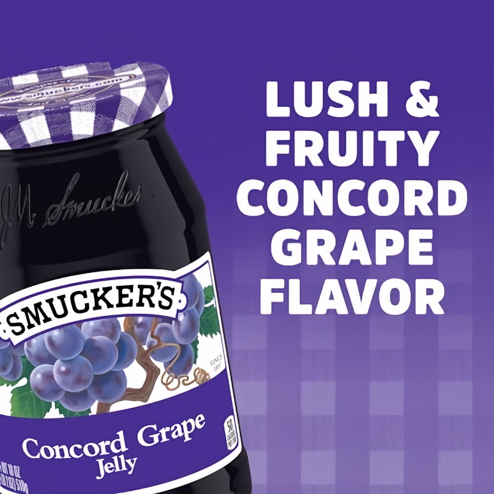 Smucker's Concord Grape Jelly 18 oz. (Pack of 14)