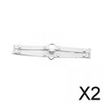 thumbnail image 1 of Liga de pierna ajustable,Medias altas hasta el muslo con liguero ajustable para pierna,Liga de muslo con forma de corazón,estilo gótico, y antideslizante,Cinturón elástico con anillos, 1 of 8