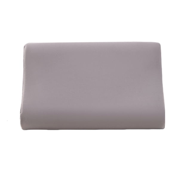 Cinvoph Waterproof Latex Pillow Covers - Soft Breathable for Memory Foam Pillow Cases All Season Bedding Supply Machine Washable 12"x20" Gray