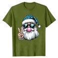 thumbnail image 2 of Tops para hombre, blusas y camisas de manga corta con cuello redondo para hombre, camiseta informal con cuello redondo y estampado para hombre, blusa de manga corta, blusa de poliéster para hombre, 2 of 4