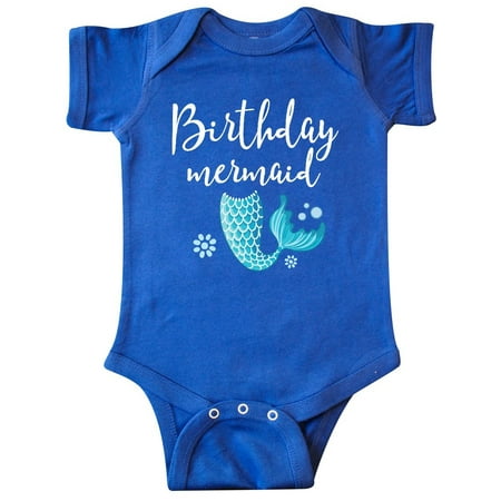 

Inktastic Birthday Mermaid Girls Party Gift Gift Baby Girl Bodysuit