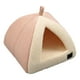 thumbnail image 2 of Cama para gatos para gatos de interior - Cama cueva Casa para gatos Tienda de campaña para gatos con almohada acolchada lavable extraíble, para , Rosado Fernando Cama nido, 2 of 8