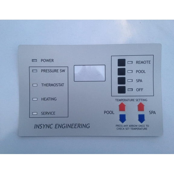 Support Made in USA Designed and Manufactured -Compatible with PENTAIR MINIMAX NT Pool Heater Replacement keypad for 6800 DDTC Mini MAX NT