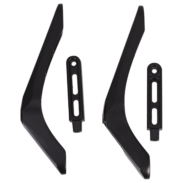 Houderco 1Jgo Base Para Soporte De TV De Con Estructura Resistente Y Elegante Negro
