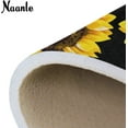 thumbnail image 6 of GZHJMY Sunflower Non Slip Area Rug for Living Dinning Room Bedroom Kitchen, 2' x 3'(24 x 36 Inches / 60 x 90 cm), Floral Flower Nursery Rug Floor Carpet Yoga Mat, 6 of 7