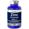Zinc Picolinate 100mg | 180 Capsules | High Potency, Non-GMO | by Horbaach