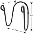 Heavy Duty Outdoor Garden Hose Holder, Wall Mount Sturdy Metal Rack