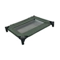 thumbnail image 3 of Cama elevada para perros con patas antideslizantes y transpirable para gatos y mascotas pequeñas y medianas. Verde, 3 of 9