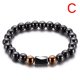 thumbnail image 1 of Nuevo encanto de moda, energía saludable, pérdida de peso, terapia magnética, hematita, pulsera de hilo de ojo de tigre, brazalete femenino para mujer Gao Jinjia LED, 1 of 2