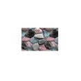 thumbnail image 1 of TIELUTT Corridor Stone Patterned Carpet 3D Pebble Pattern Entrance Carpet Washable Knitted Blanket with Tassels Bed Throws Classroom Small Rug Dining Room Rugs for under Table 6x9 Knit Blanket Throw, 1 of 6