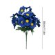 thumbnail image 3 of Ramo de flores artificiales patrióticas para la decoración del Día de la Independencia: arreglo floral artificial de 7 cabezas y 21 flores para fiestas del 4 de julio, hogar, oficina y uso en e, 3 of 6