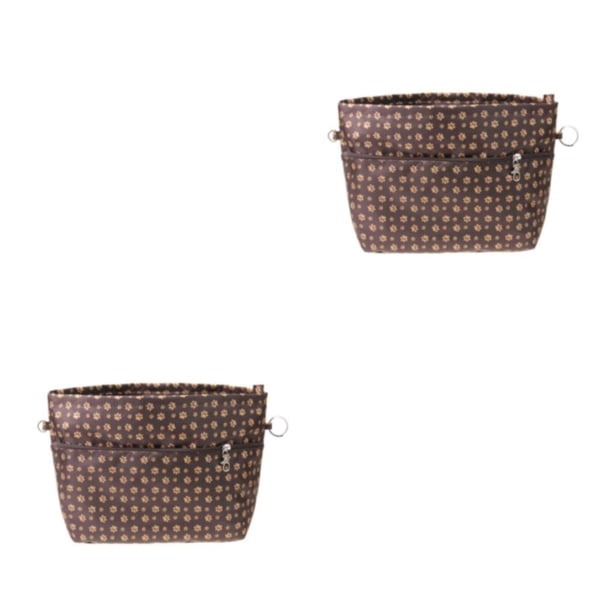 Matsuzay Organizador de monedero expandible con cierre de cremallera, bolsa de almacenamiento elegante y sencilla, bolsa de nailon resistente al Type3 NO3